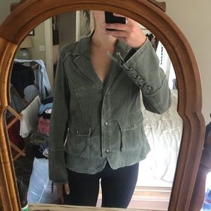 Army Green Free People Jacket
